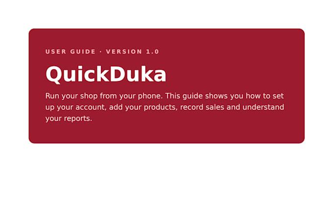 write technical documentation and user guides